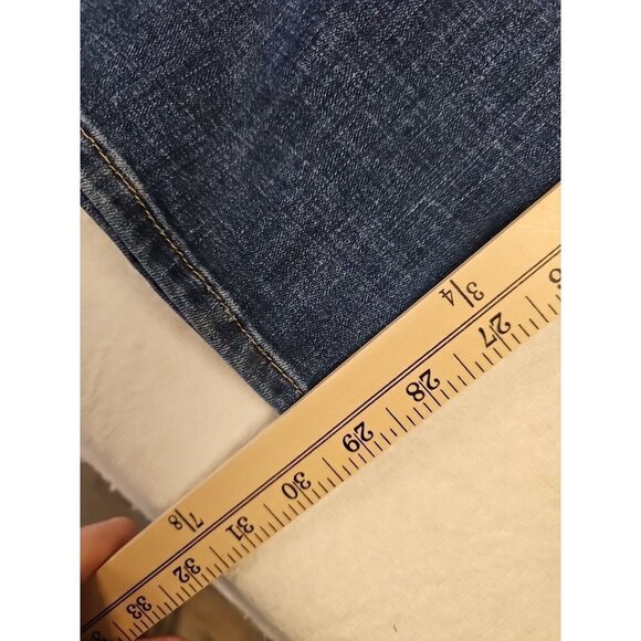 Levi’s Demi Curvy Mid Rise Boot Cut Medium Wash Blue Jeans Sz 22W New - Picture 2 of 7